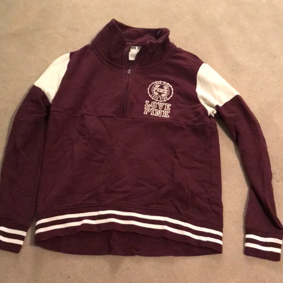 PINK Victoria's Secret Jackets & Blazers - VS Pink Quarterzip